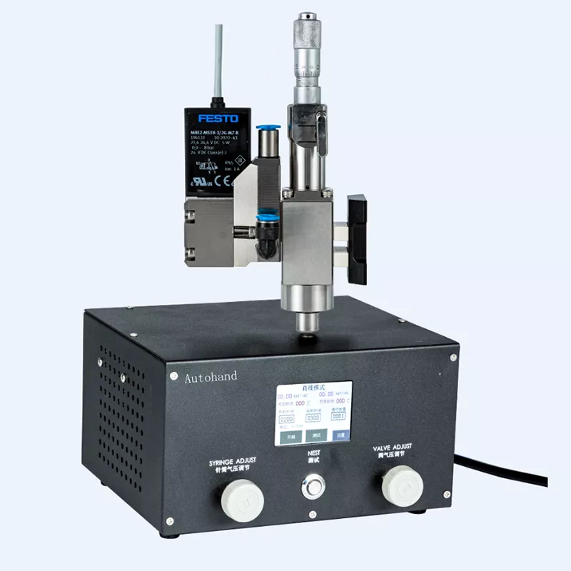 Hot melt adhesive pneumatic spray valve