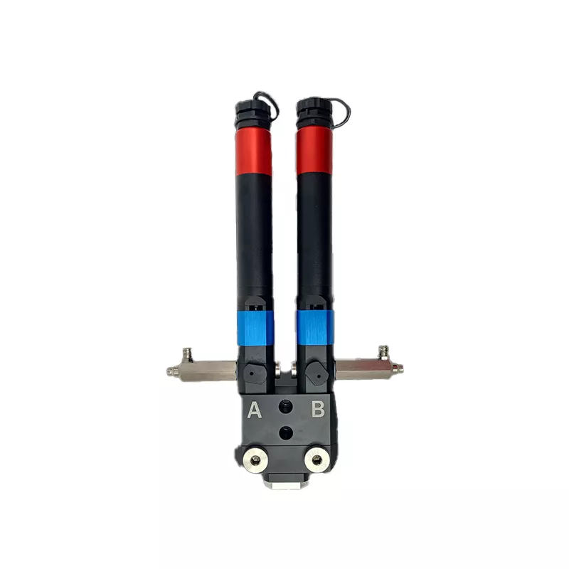 Precision screw valve - two-component