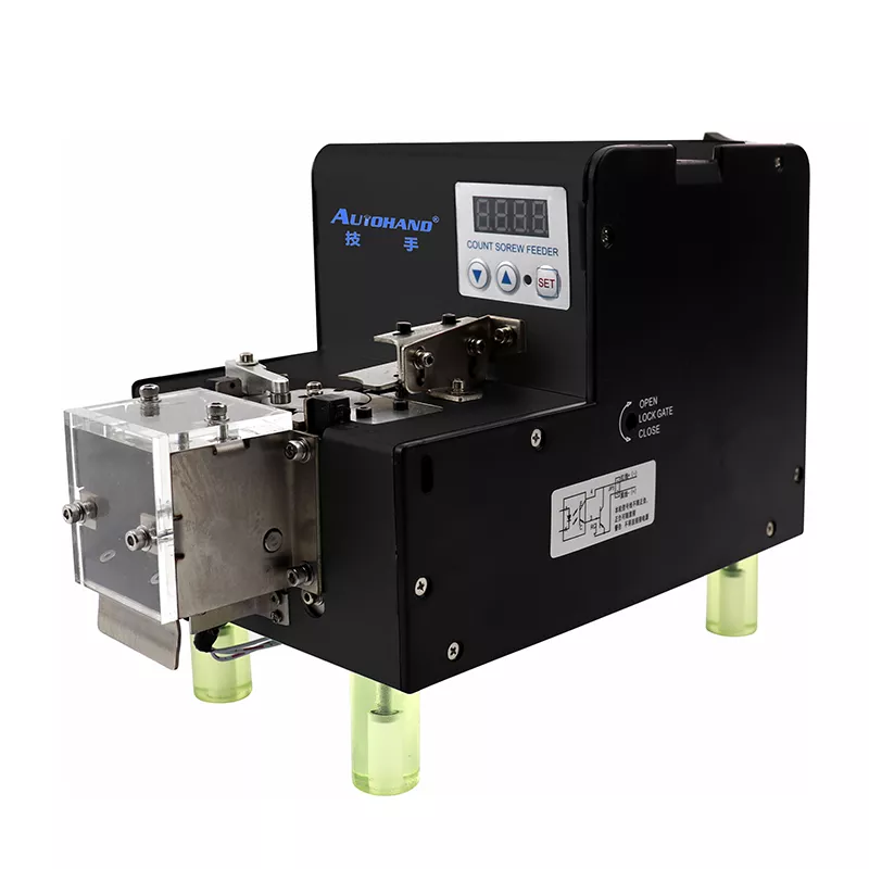 Single screen screw counting machine